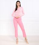 Кардиган женский Marc Cain короткий с узором, розовый - фото 2