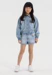 Джинсовые шорты MINOTI, цвет Light Blue Denim - фото