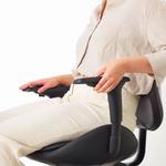 Офисное кресло HATTEFJALL IKEA, смидиг черный - фото 4