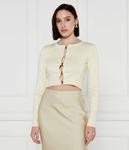 Блуза Cropped fit Patrizia Pepe, бежевый - фото