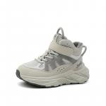 Детские кеды Kids High-top бежевые Jeep, серый - фото 2