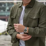 Часы Casio Edifice, арт. EFR-S108D, темно-зеленый - фото 3