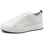 Кроссовки ecco Skateboarding Shoes Men Low-top White, белый - фото 3
