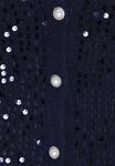 Вязаный кардиган Usha, темно-синий - фото 3