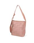 Сумка через плечо David Jones, розовый - фото