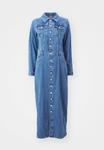 Платье макси ONLELLEN LONGSTRETCH DRESS ONLY, синий деним - фото 4