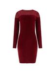 Вязаное платье GUESS ROWENA, Dark red - фото