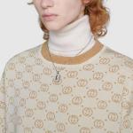 Gucci Серебряное колье 925 пробы, унисекс - фото 7