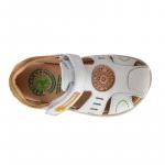 Детские сандалии Pablosky, бежевый - фото 4