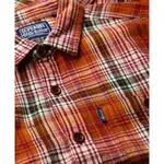 Верхняя рубашка Superdry Vintage Check, оранжевый - фото 3