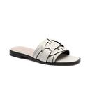 Кожаные тапочки coccinellemonog Coccinelle, белый - фото