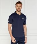 Рубашка поло Regular fit Ea7, синий - фото 3