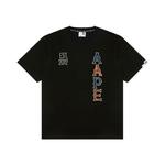 Футболка с принтом логотипа A Bathing APE Aape, черный - фото 3