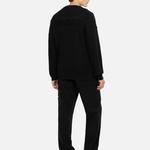 Свитер мужской черный Evisu, черный - фото 4