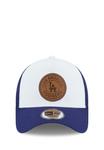 Бейсболка LOS ANGELES DODGERS MLB TEAM PATCH A-FRAME ADJUSTABLE TRUCKER New Era, белый - фото 4