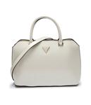 Сумка-тоут женская Guess Arnela однотонная на тонком ремешке, бежевый - фото