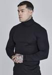 Топ SIKSILK ROLL NECK, Black - фото