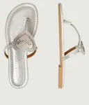 Шлепанцы сердца Kurt Geiger, серебро - фото 4