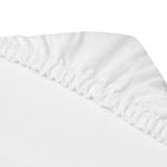 Простыня Zollner белый, 70/140 см - фото 5