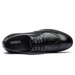 Туфли мужские низкие черный/черный Kaiser - фото 3