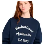 Толстовка Timberland Brushed Back Chest Graphic, синий - фото 5