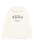 Худи с логотипом MSGM Kids, нейтральный - фото