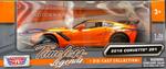 Corvette Zr1 Оранжевый 1:24 Motormax 79356 - фото 3