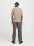 Рубашка-поло Jack & Jones, бежевый - фото 3