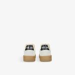 Кроссовки кожаные Veja V-82, серый / белый - фото 4