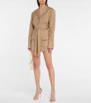 Комбинезон с поясом LOW CLASSIC, Beige - фото 2