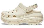 Сандалии Crocs Mega Crush Clog 'Bone White', белый - фото 2