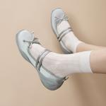 Туфли Мэри Джейн женские Gemeiq, серый - фото 4