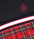 Платье из джерси в клетку Dolce&Gabbana, черный - фото 3