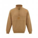 Свитшот мужской CAT, темный хаки - фото