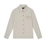 Palladium Рубашка Women's Gray Blue White Stripes - фото