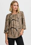 Блуза FRARIANA Fransa, коричневый - фото 2