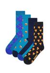 Носки Happy Socks 4-PACK SET, Blue - фото