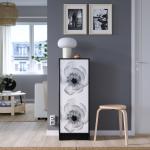 Стеклянная дверь IKEA, 40x97 см, черный - фото 3