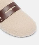 Войлочные мюли JW Anderson, бежевый - фото 5