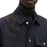 HERMES Куртка мужская, Indigo - фото 5