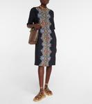 Платье-туника из джерси с принтом Etro, Nero - фото 2