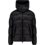 Moncler Пуховик со съёмным капюшоном, Black - фото