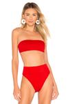 Топ бикини BEACH RIOT Kelsey, красный - фото