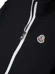 Куртка с вышивкой Moncler Enfant, синий - фото 3