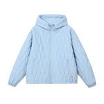 Пуховик Унисекс Черный HARSH AND CRUEL, Серый - фото 8