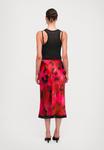 Юбка Victoria Beckham TRIM SLIP SKIRT, Raspberry/Red - фото 3