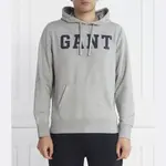 Толстовка обычного кроя Gant, серый - фото