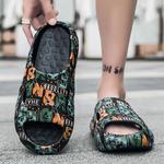 Шлепанцы мужские Caritesport, черный/фиолетовый - фото 10