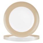 Тарелка Seltmann Weiden бежевый диаметр: 27,3 см - фото