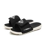 Шлепанцы унисекс черный Omso - фото 2